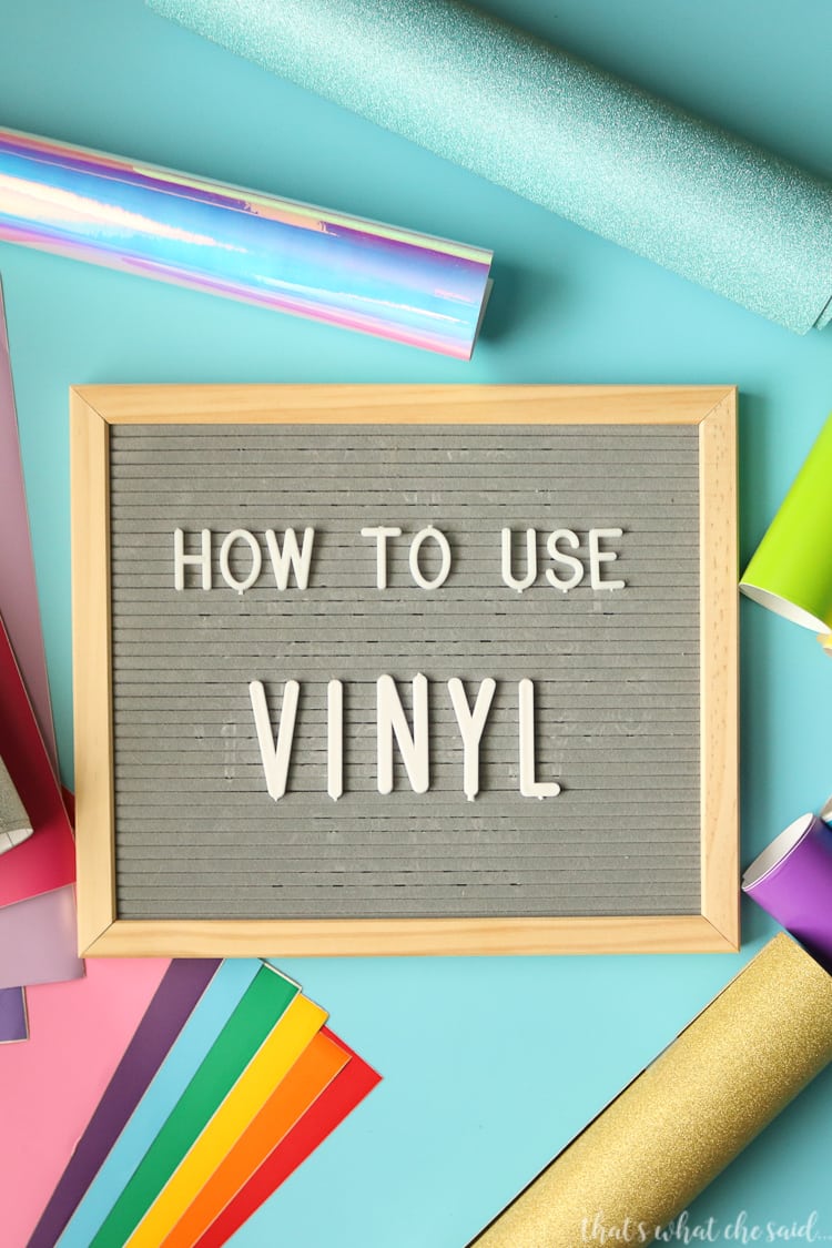 How to Apply Craft Vinyl