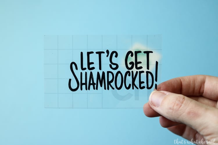 Let's Get Shamrocked SVG File