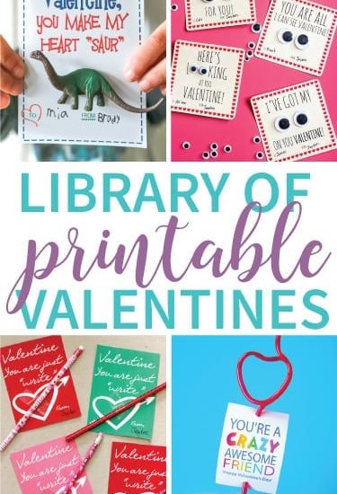 Amazing Collection of Printable Valentine Cards!