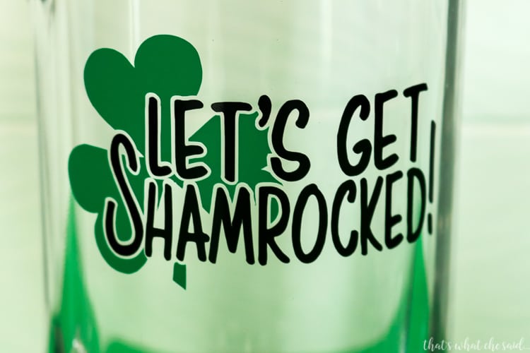 St. Patrick's Day Beer Mug