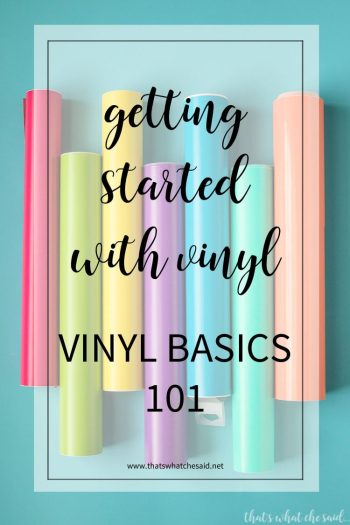 How to Apply Craft Vinyl - Everything You Need to Know About Vinyl