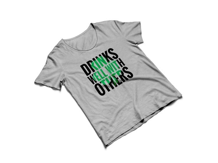 Drinks Well With Others St. Patrick's Day T-Shirt