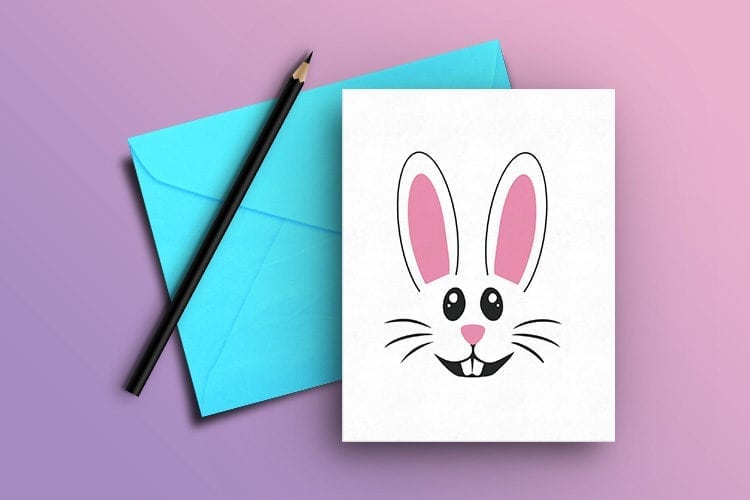 Easter Bunny Greeting Card