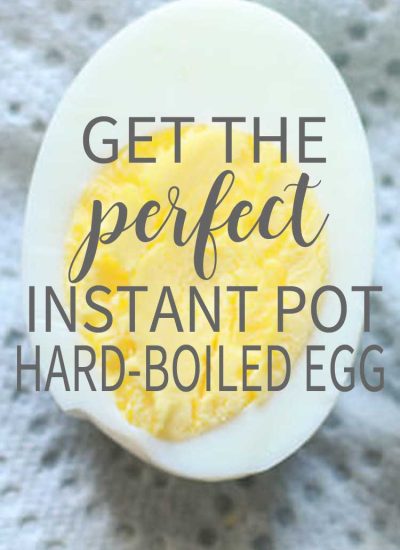 Get the Perfect Instant Pot Hard Boiled Egg
