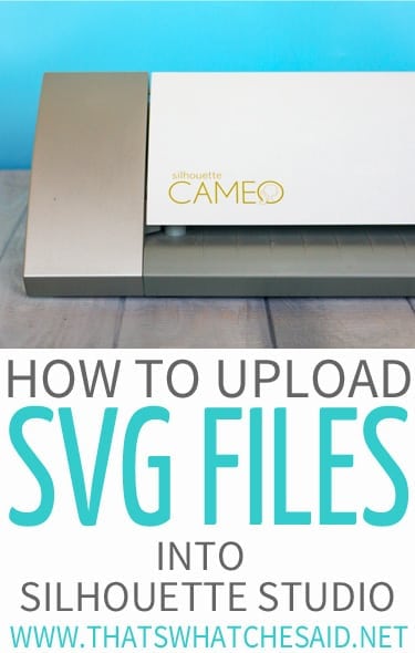 How to Upload SVG's + other files Using Cricut Silhouette Studio