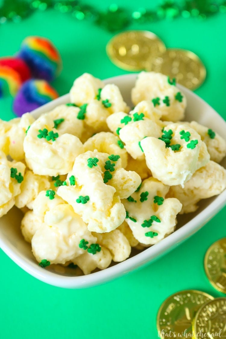 Puffcorn Crack - St. Patrick's Day Snack