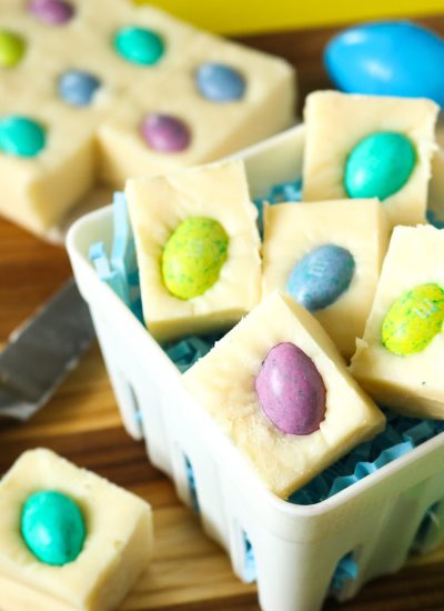 Quick 5 Minute Easter Fudge recipe