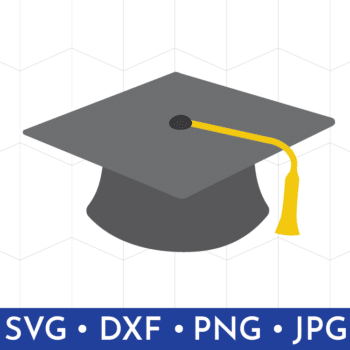 Shop vector dipiction of graduation cap svg