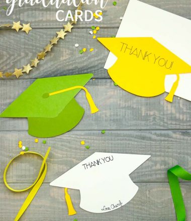 Create the perfect Graduation Card with this Grad Cap file, your cricut and these simple instructions!