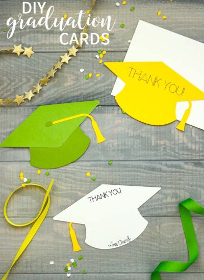 Create the perfect Graduation Card with this Grad Cap file, your cricut and these simple instructions!