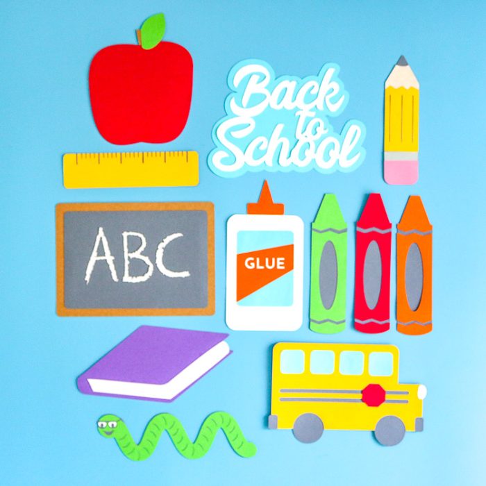 Quick & Easy DIY Back to School Name Labels - So Fontsy