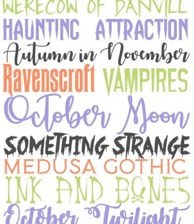 13 Free Halloween fonts to use for invites, banners, arts & crafts