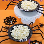 Spider treat bowls pin