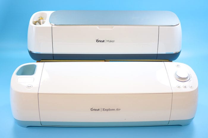 Cricut Explore Air & Cricut Maker Machines can both be used for this project