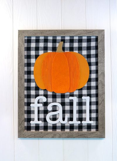 Perfect Fall Mixed Media Sign