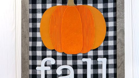 Perfect Fall Mixed Media Sign
