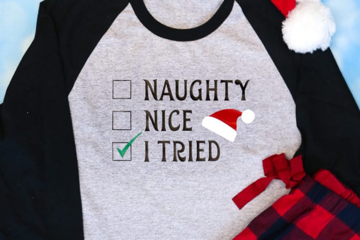 Funny Christmas PJ Shirt Idea