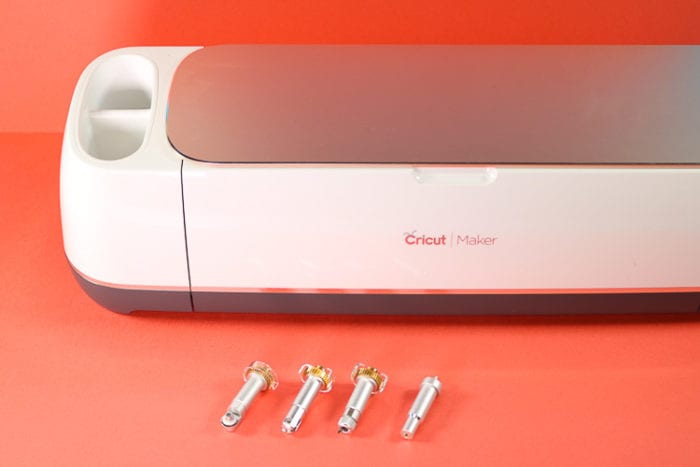 Cricut Maker with Adaptive Tools - Knife Blade, Scoring Wheel, Rotary Blade and Fine Tip Blade