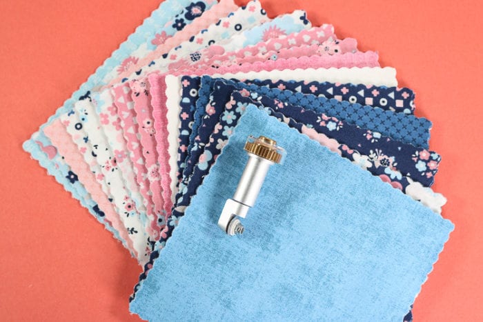 Fabric Fat Quarters with Cricut Rotary Blade