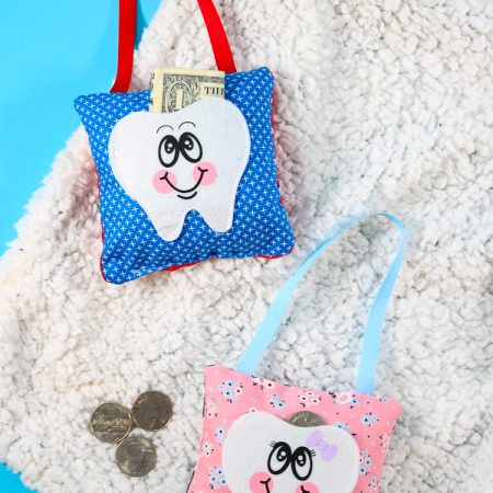 Easy Personalized Tooth Fairy Pillow