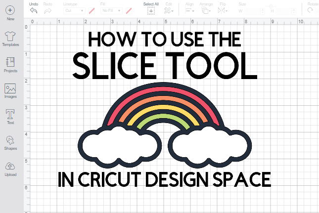 How to use the Slice Tool in Cricut Design Space