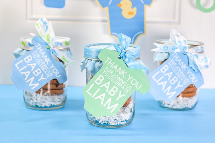 baby shower thank you gift ideas