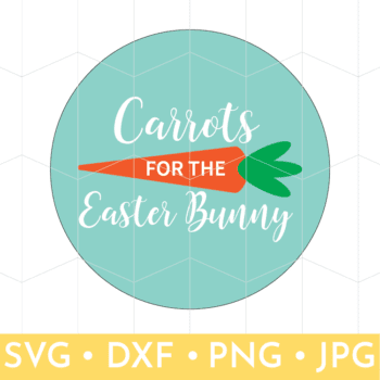 Carrots for the eater bunny SVG design