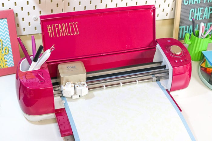 Cutting iron on with the Wild Rose Cricut Explore Air 2 machine