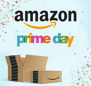 Amazon Prime Day Logo Open Amazon box