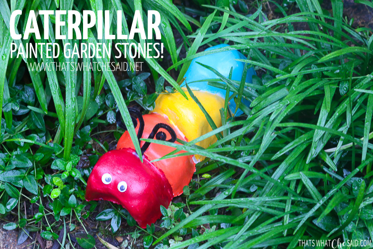 Caterpillar Garden Stone - Kid’s Craft