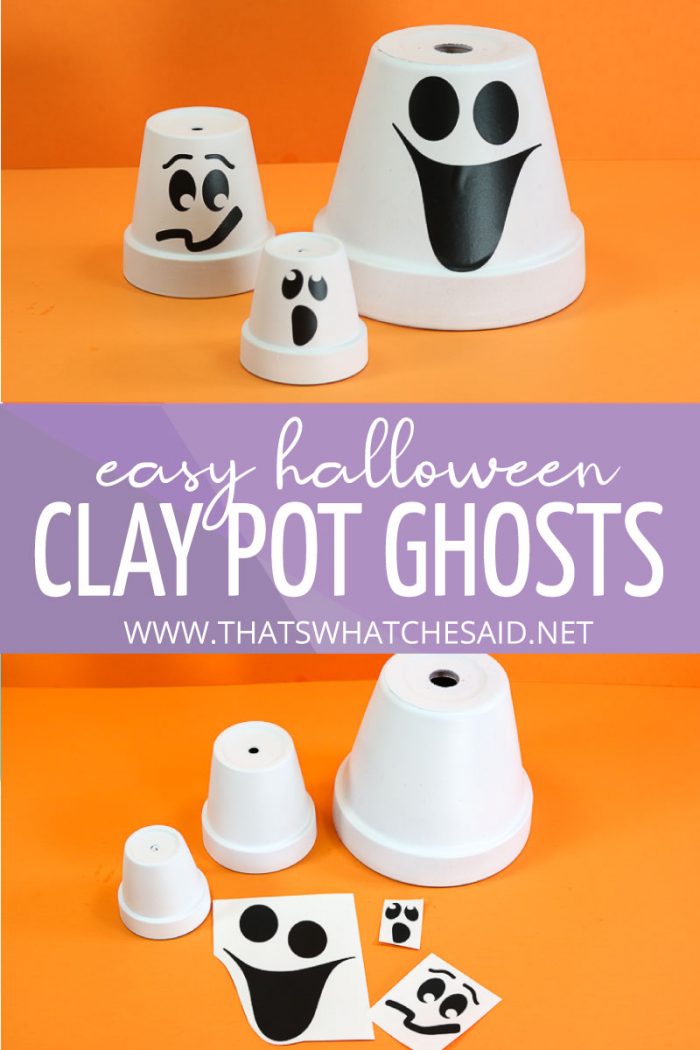 Clay Pot Ghost Craft That's What {Che} Said...