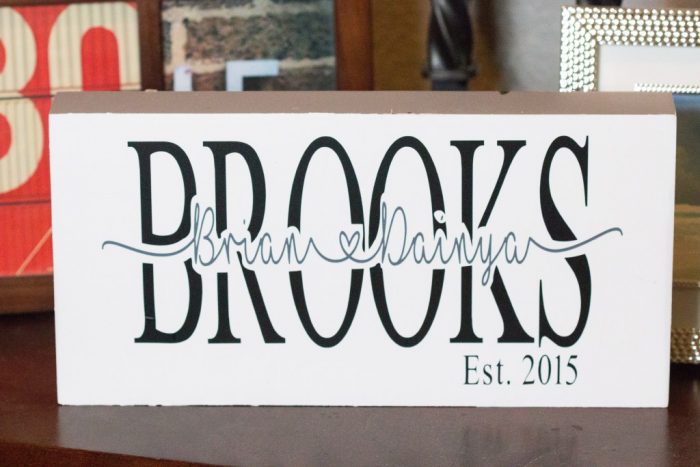 Personalized Name Sign