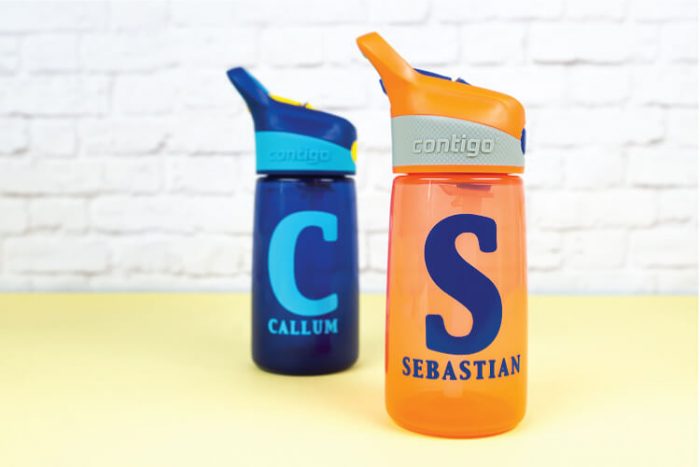 Personalized Initial Water Bottles