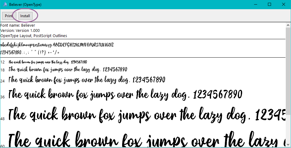 Download How To Install Fonts On Your Computer That S What Che Said PSD Mockup Templates