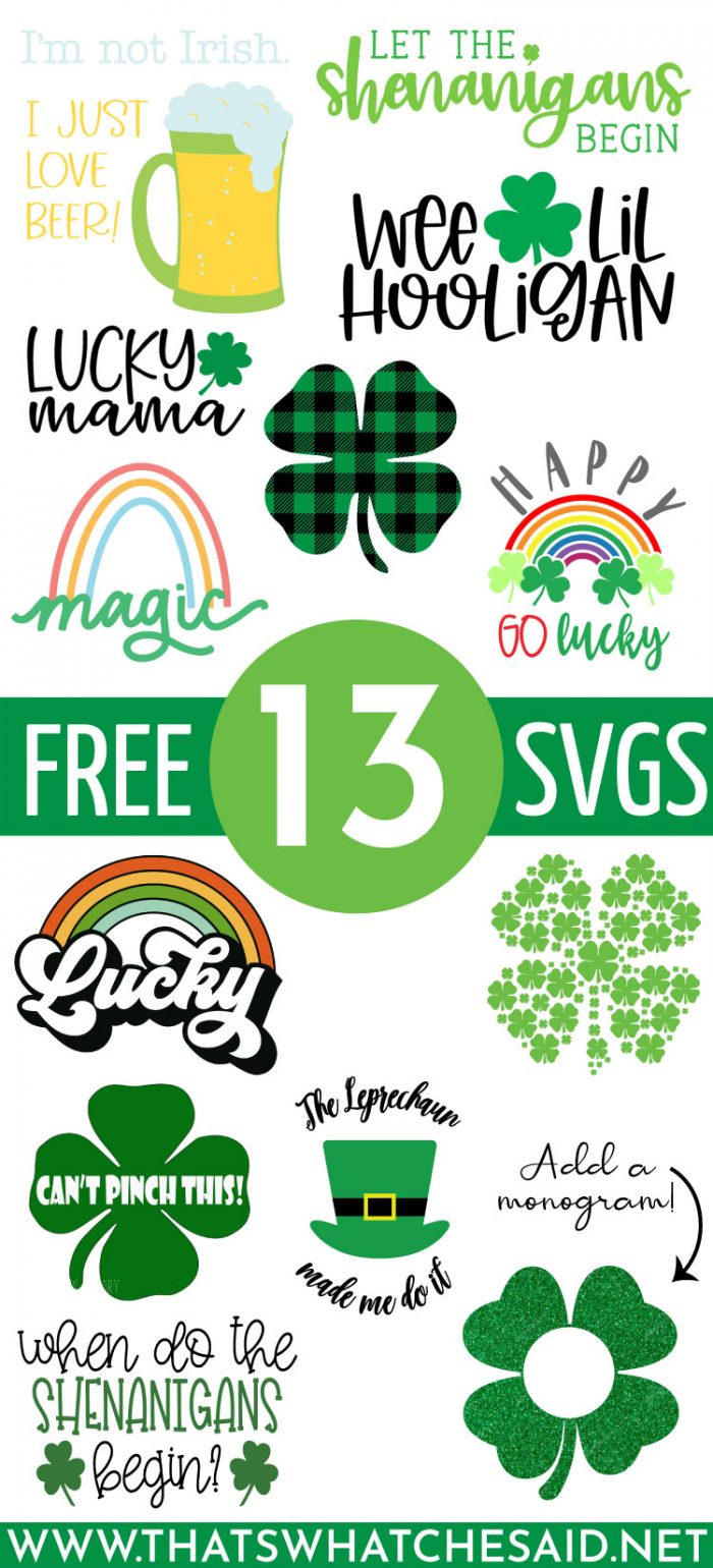 One Lucky Mama Script St. Patrick's Day