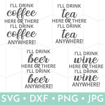 Vector depiction of Dr. Seuss Beverage Glasses