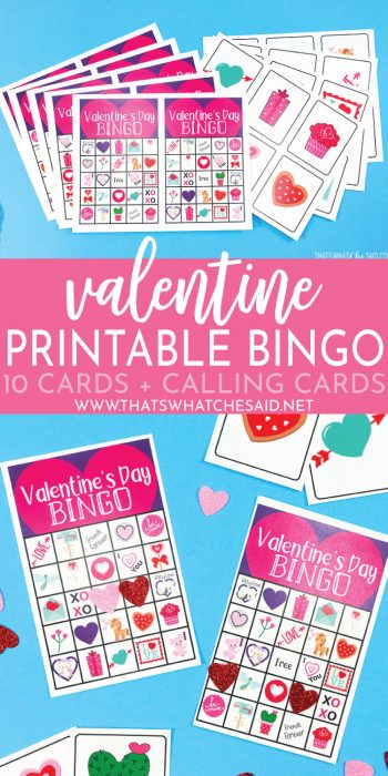 Free Printable Valentine Bingo