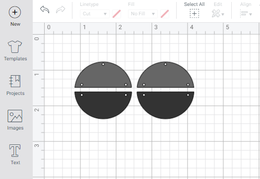 Earring Svg Split Circle That S What Che Said