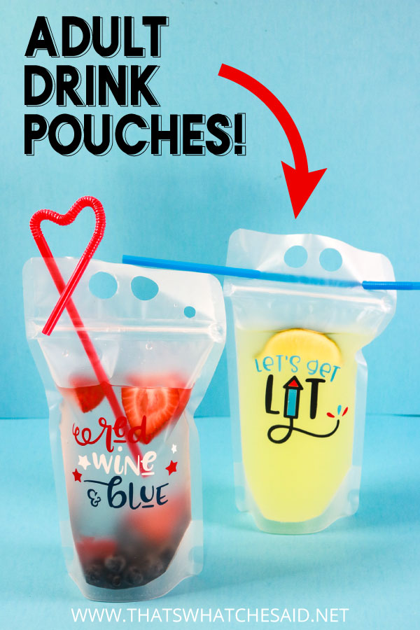Adult Drink Pouches That's What {Che} Said...