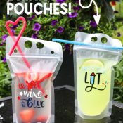 Adult Beverage Pouches with Graphic for Pinterest Pin