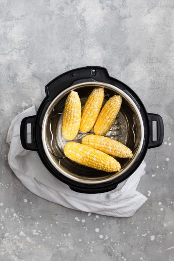 adding corn into instant pot
