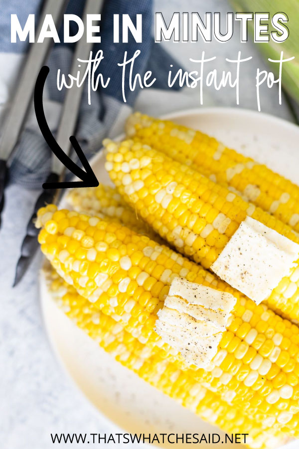 InstaPot Corn on the cob Pin