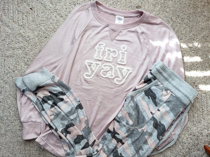 Fri-Yay Pajamas from Walmart