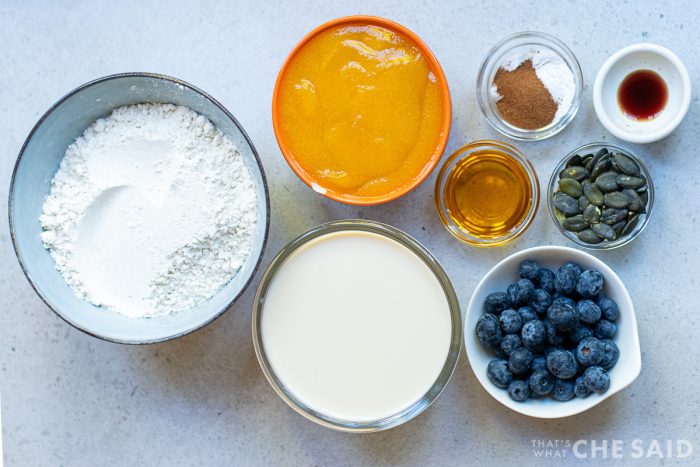 Gluten free pancake ingredients