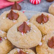 Close up of cookies on a plate