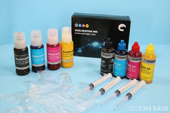 2 sets of Hiipoo Sublimation Ink