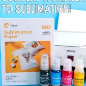 Pinterest Pin Image - Convert a Printer to Sublimation