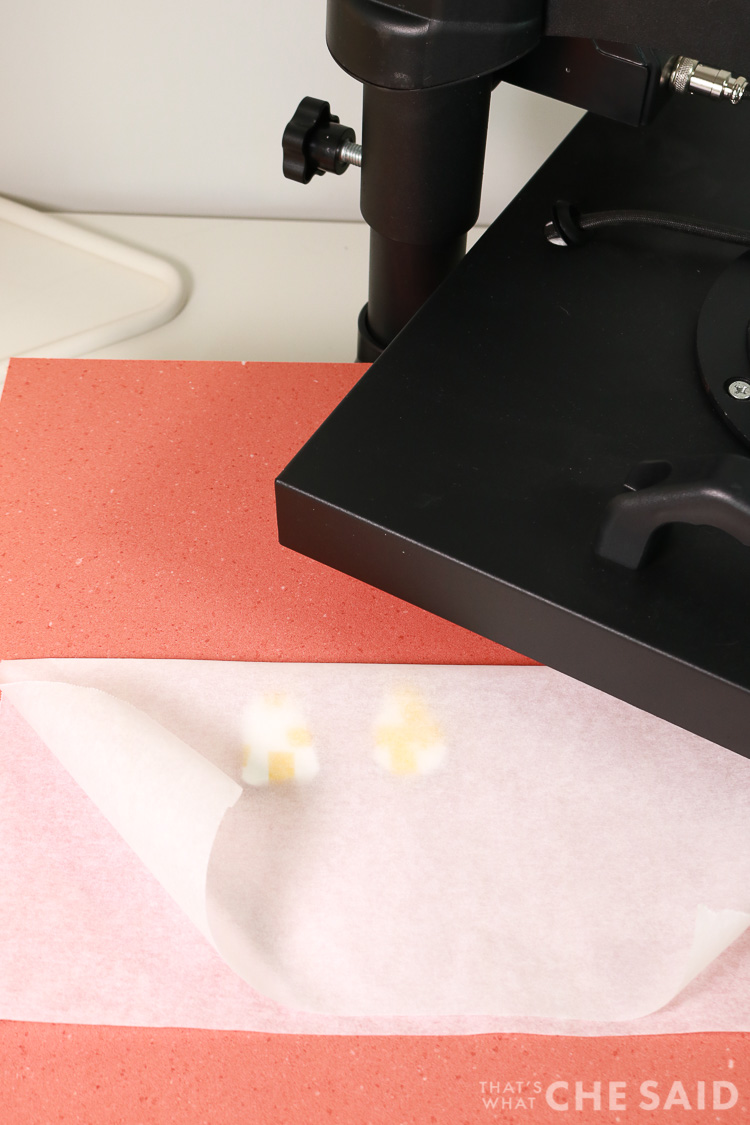 Heat PRess with Earrings