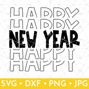 Shop listing for Happy New Year SVG