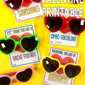 Pinterest Pin - Sunglasses Valentine